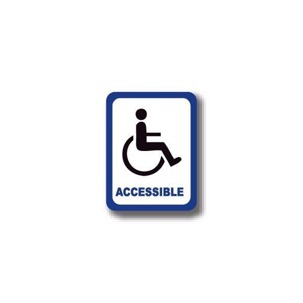 Ergomat 30in x 21in RECTANGLE SIGNS - Accessible DSV-SIGN 630 #0418 -UEN - main